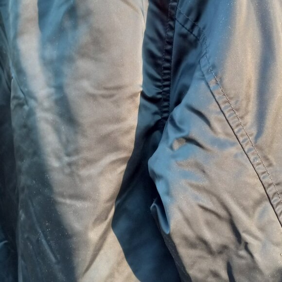 Forever 21 "Au Revoir" Black (greenish) Bomber Jacket (S) - Picture 15 of 16